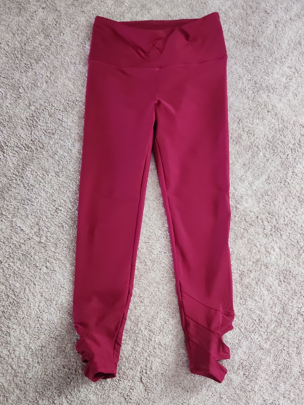 High-Waist Hot Pink Leggings